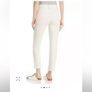 NWT The Tomcat Straight Ankle Jeans in Cream Puff Size 32